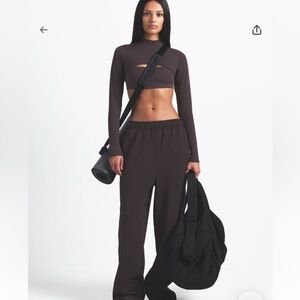 SKIMS X NIKE Matte Tricot Side Snap Pants